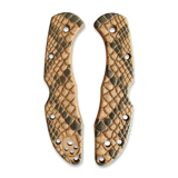 Svechnikov Workshop - Spyderco Delica 4 / Lil Matriarch Snake Skin