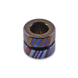 Tactile Knife - Lanyard Bead, Titanium Damascus