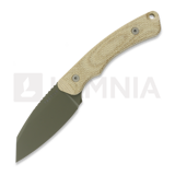 Tactile Knife - Redhawk - Green Cerakote - Micarta, natural