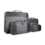Tasmanian Tiger - TT Mesh Pocket Set XL Cubes, titan grey