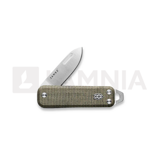 The James Brand - The Elko - OD Green / Stainless / Micarta / Straight