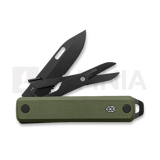The James Brand - The Ellis-Scissors - OD Green / Black / G10 / Serrated