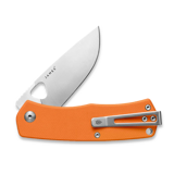 The James Brand - The Folsom - Orange / Stainless / G10 / Straight