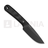 The James Brand - The Hell Gap - Black / Black / Micarta / Straight