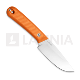 The James Brand - The Hell Gap - Orange / Stainless / G10 / Straight
