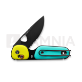 The James Brand - The Redstone - Neon- Turquoise / Black / PP / Serrated