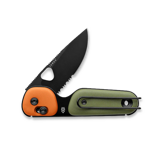 The James Brand - The Redstone - OD Green / Orange / Black / PP / Serrated