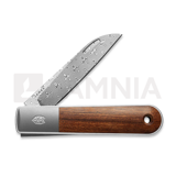 The James Brand - The Wayland - Rosewood / Damascus / Titanium / Straight