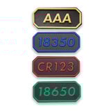 Thyrm - Battery Patches (4pcs) for CellVault-5M, black