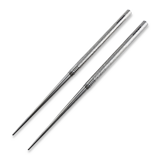 Titaner - Titanium Foldable Chopsticks, Crystal Silver