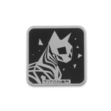 Titaner - Titanium Velcro Patch, Shadow