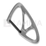 Titaner - Titanium Wings Carabiner, Satin Large