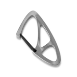 Titaner - Titanium Wings Carabiner, Satin Medium