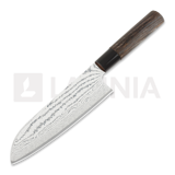 Tojiro - Shippu Black DP Damascus Santoku 165mm