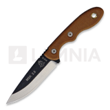 TOPS - Mini Scandi Knife Micarta, brown