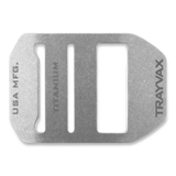 Trayvax - Cinch Belt Buckle Titanium