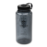 Trayvax - Nalgene 32oz Wide-Mouth Water Bottle, charcoal