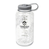 Trayvax - Nalgene 32oz Wide-Mouth Water Bottle, clear