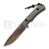 TRC Knives - South Pole Apo finish, green canvas micarta