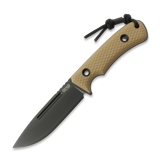 TRC Knives - South Pole Vanadis V4E DLC, coyote G10, black multicam kydex