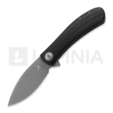 Trollsky Knives - Mandu Black Micarta, Dark Bead Blast