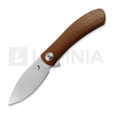 Trollsky Knives - Mandu Brown Micarta, Satin