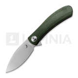 Trollsky Knives - Mandu Green Micarta, Satin