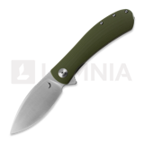 Trollsky Knives - Mandu XL Magnacut, OD Green G-10, Satin