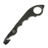 Twisted Assisted - KEEP-SAFE Rescue tool, Black Micarta, Blackwash