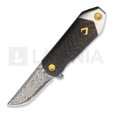 V Nives - KillaBite Damascus, carbon fiber