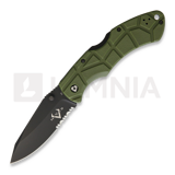 V Nives - Lockback, olivengr&oslash;nn