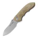 Viper - Moon, Stonewashed, Naural Canvas Micarta