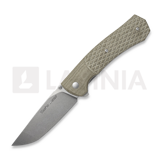 Viper - Safe - Stonewashed - Green Canvas Micarta