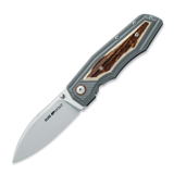 Viper - Silver - Satin - Deer Horn