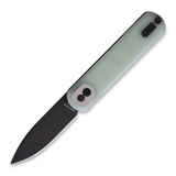 Vosteed - Corgi Trek Lock - G-10 Jade - B/W Drop