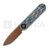 Vosteed - Corgi-V 295 - Copper Dune - Blue Ocean Micarta/Aluminum