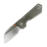 Vosteed - Hedgehog - Satin & Brushed - Micarta, olive drab