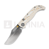 Vosteed - Naga - Satin - Bamboo Micarta, Ivory Drift