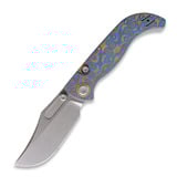 Vosteed - Naga - Stonewash - Ocean Micarta, blue