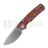 Vosteed - Porcupine T - Stonewash - Micarta, Copper Raindrop