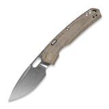 Vosteed - Psyop 332 - Stonewash - Micarta, vert