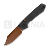 Vosteed - Raccoon 2.0 Top Liner Lock - Copper Dune Bowie - Micarta, schwarz