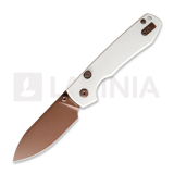 Vosteed - Raccoon 2.0 Top Liner Lock - Copper Dune Drop - G10, feh&eacute;r