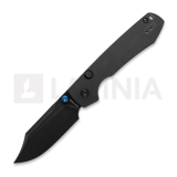 Vosteed - Raccoon Top Liner Lock - B/W Bowie - Micarta, black