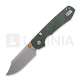 Vosteed - Raccoon Top Liner Lock - S/W Bowie - Micarta, green