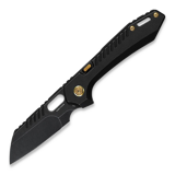Vosteed - RSKAOS Top Linerlock - Titanium B/W - Black Sheepsfoot