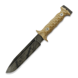 Wander Tactical - Centuria DP, Brown Micarta, Black Blood Finish