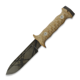 Wander Tactical - Centuria Pilot DP, Brown Micarta, Black Blood