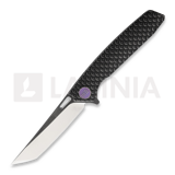 We Knife - 604F Dragon Scale Tanto, musta