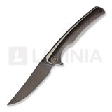 We Knife - 704 Carbon Fiber, black stonewash